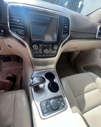 Jeep Grand Cherokee cena 98500 przebieg: 209000, rok produkcji 2014 z Jasień małe 154